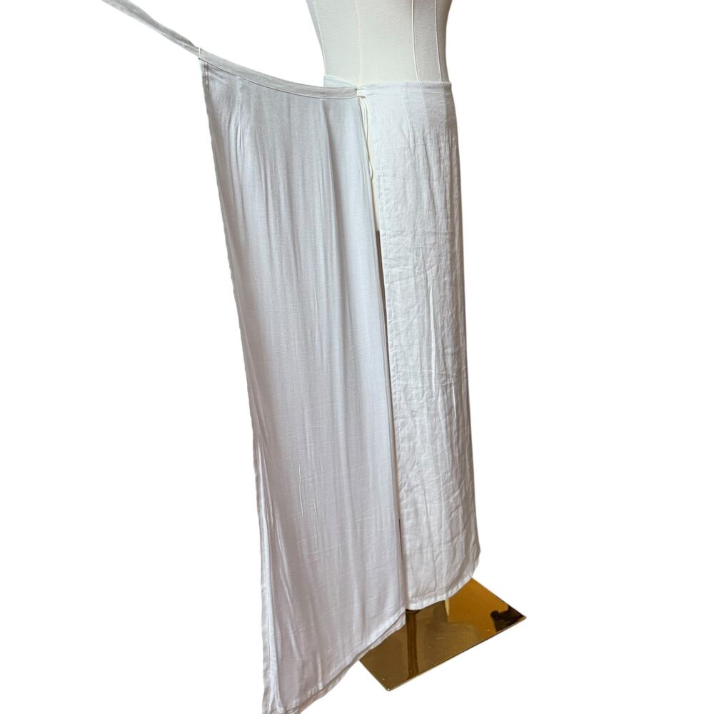 Faithfull The Brand Elodia Wrap Skirt 100% Linen 4 High Waist Side Tie-fastening - Picture 14 of 16